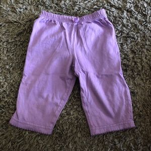 Purple pants 3-6 months